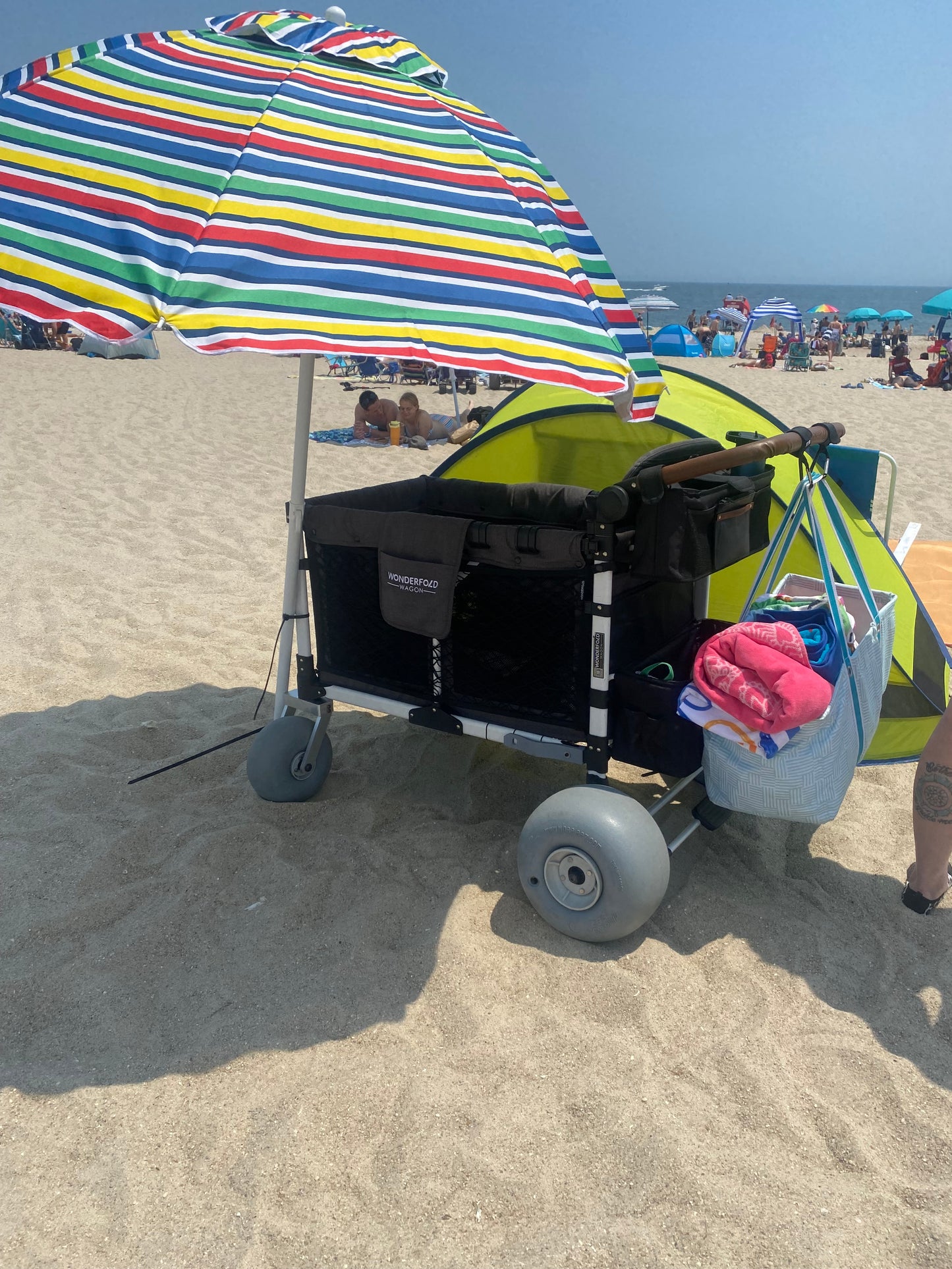 (Starts shipping 8/1/25)    We will only have 25 sets available for this first round of orders.       Beach Wheel Kit  - Fits Wonderfold W4 wagon