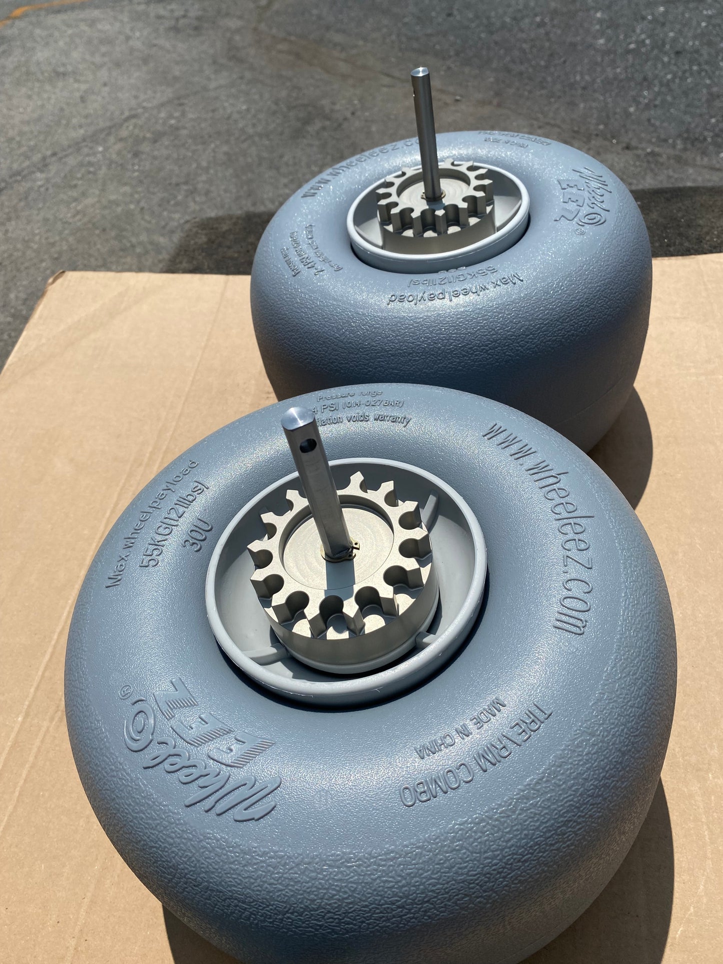 (Starts shipping 8/1/25)    We will only have 25 sets available for this first round of orders.       Beach Wheel Kit  - Fits Wonderfold W4 wagon