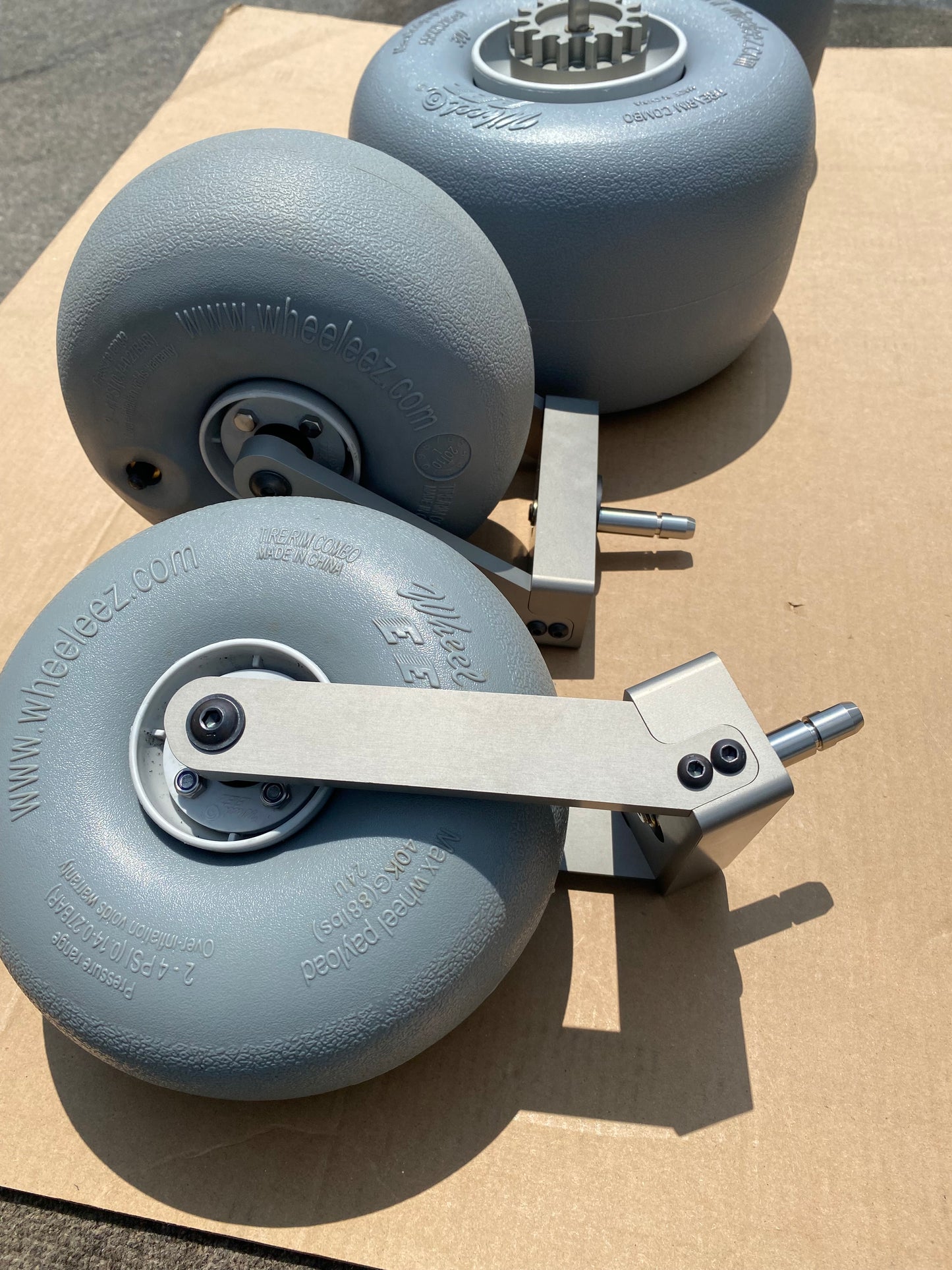 (Starts shipping 8/1/25)    We will only have 25 sets available for this first round of orders.       Beach Wheel Kit  - Fits Wonderfold W4 wagon